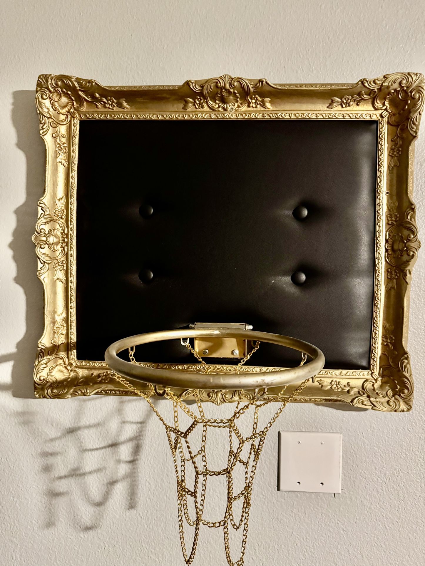 luxury, decorative mini basketball hoop