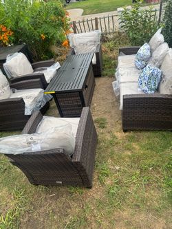 Patio sofa