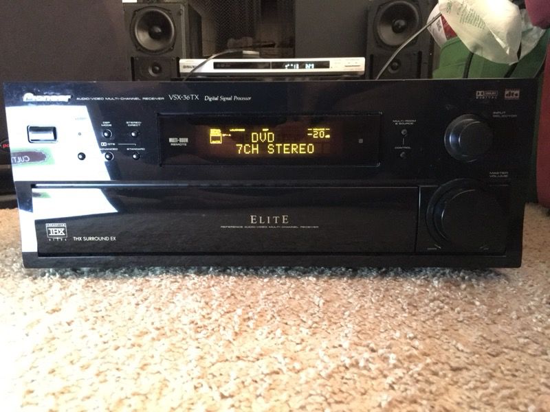 Pioneer Elite 7.1 VSX-36TX Surround Sound Receiver for Sale in Las Vegas,  NV - OfferUp