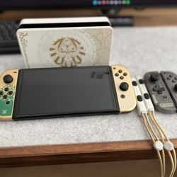 Switch OLED Zelda Totk Special edition 