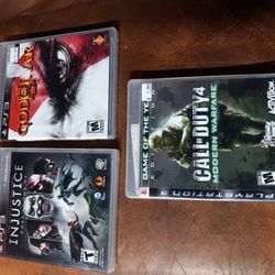 3 Ps3 Games For $10