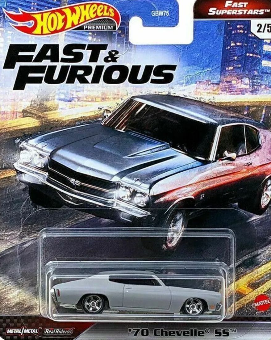 Hot Wheels Fast & Furious (Fast Superstars) 70 Chevelle SS