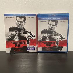 The November Man  Blu-Ray NEW w/ Slip Cover Pierce Brosnan Spy Action Movie 2014