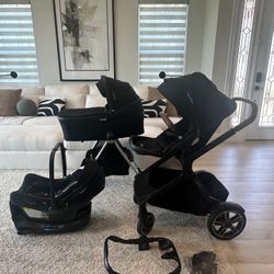 Nuna Combo, Demi Grow Stroller, Bassinet, Pipa Car Seat