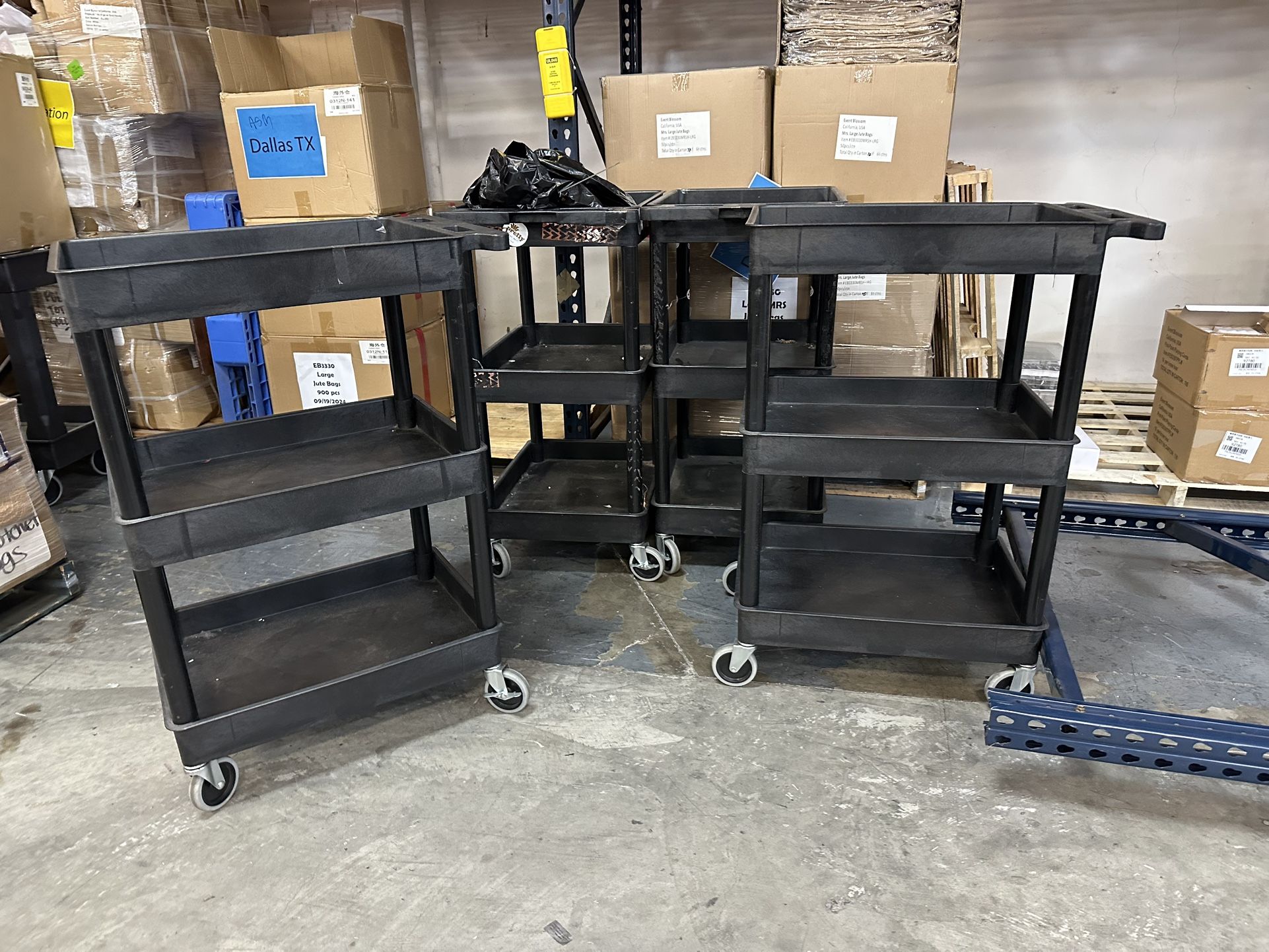π οΈ Heavy-Duty Utility Carts β $50 each (6 available)