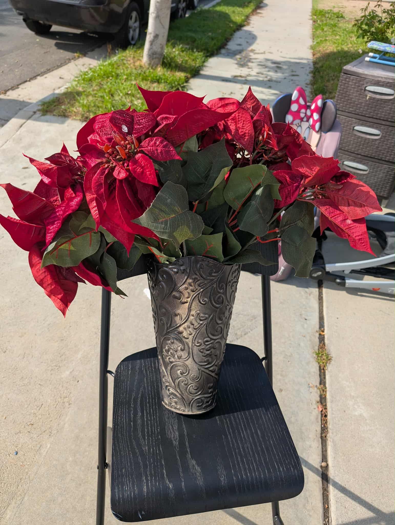 Flower With Vase $20