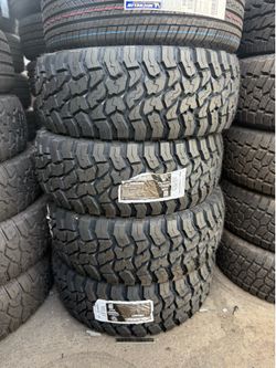 35x12.50R18 Pegasus MT (4) NEW TIRES INSTALLED AND BALANCED