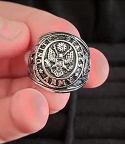 New United States Army stainless steel ring size 7 to 13 choose color SHIPPING AVAILABLE