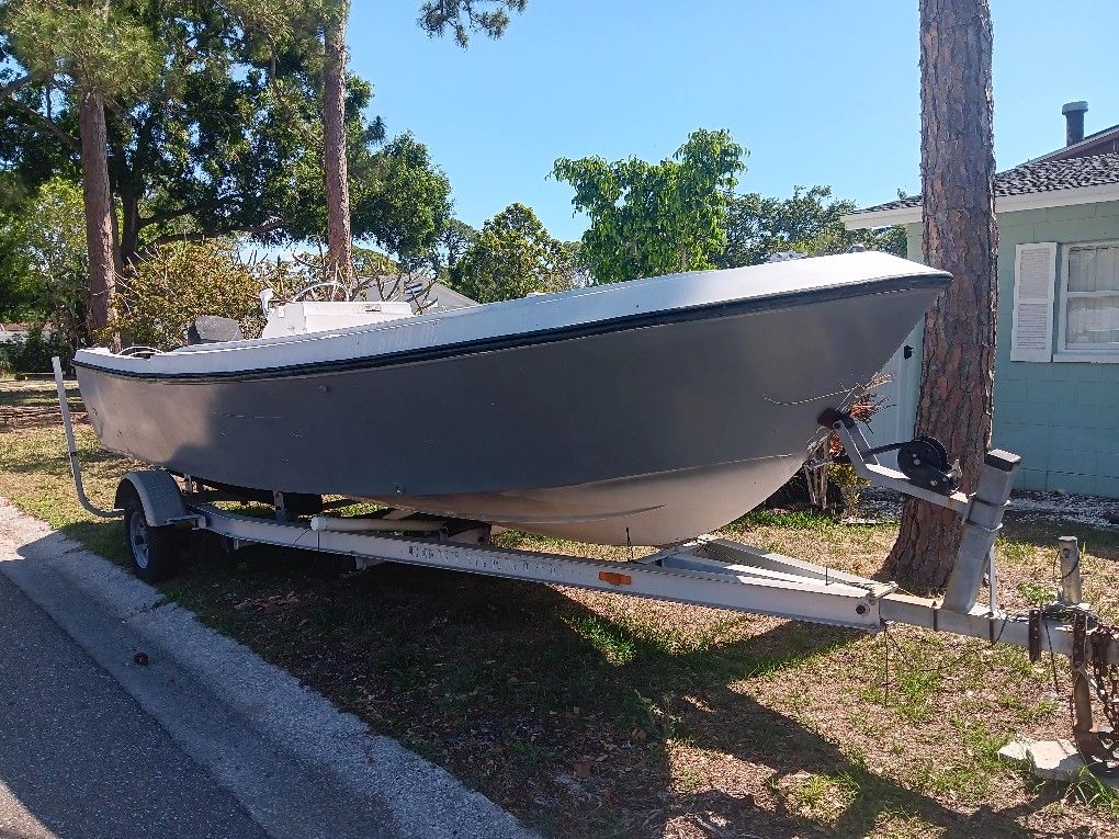 AQUASPORT 20' BOAT WITH TRAILER