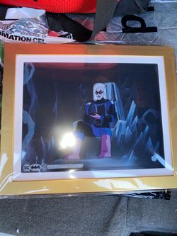 Batman Animated Series-Pop Art Animation Cel-Ultra Rare Gold