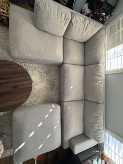 Large Fabric Sofa