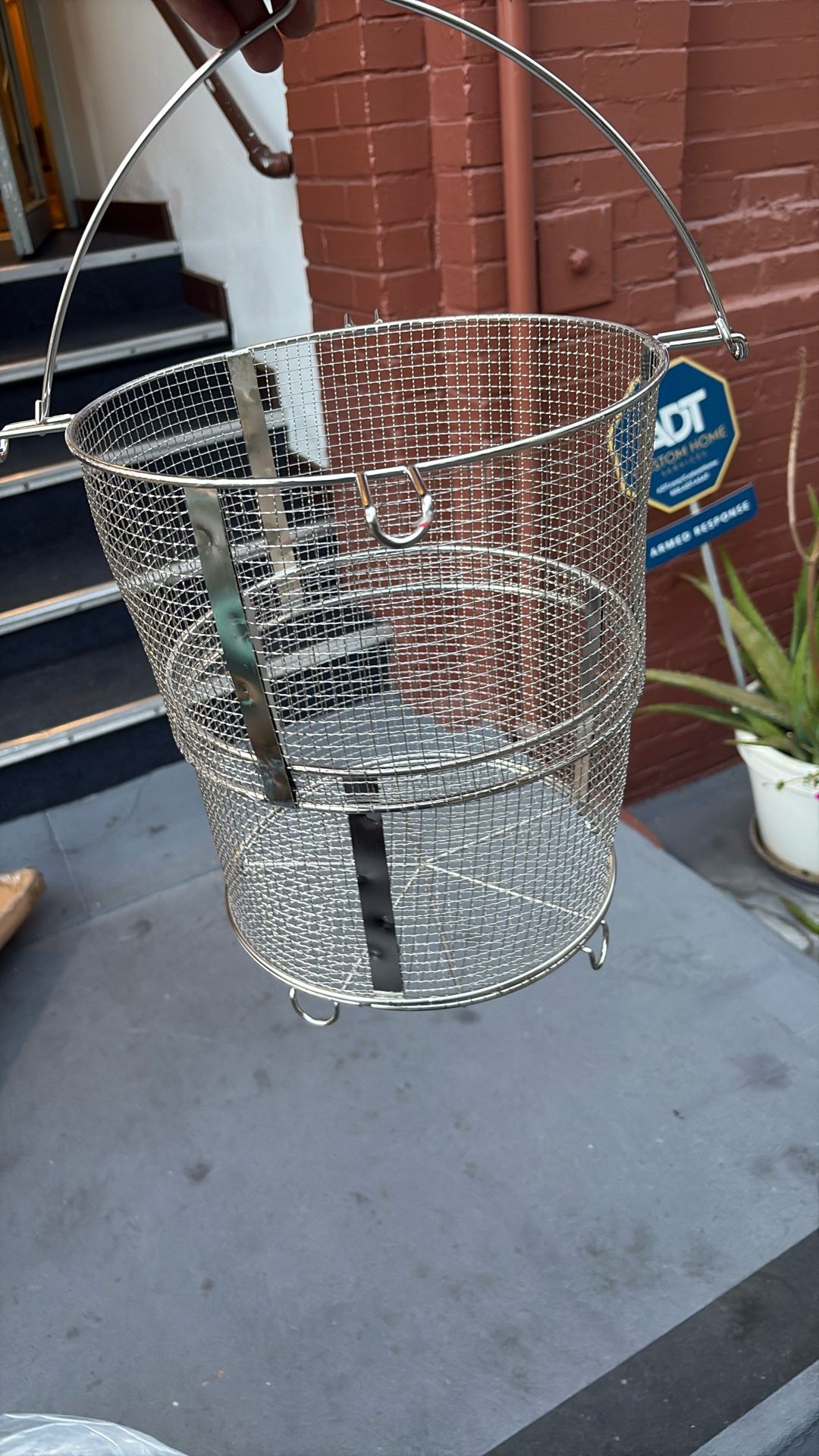 Fryer Basket Stainless Steel BRAND NEW NEVER USED!