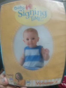 Baby ASL signing time dvd