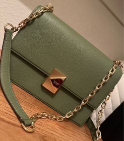 kate spade new york Women's Deco Pebbled Flap Chain Crossbody Bag