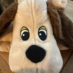 Pound Puppy Classic Beige With Brown Spots