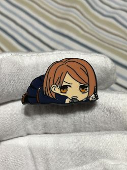 nobara kugisaki Lying Down Enamel Pin Brooch Jujutsu Kaisen