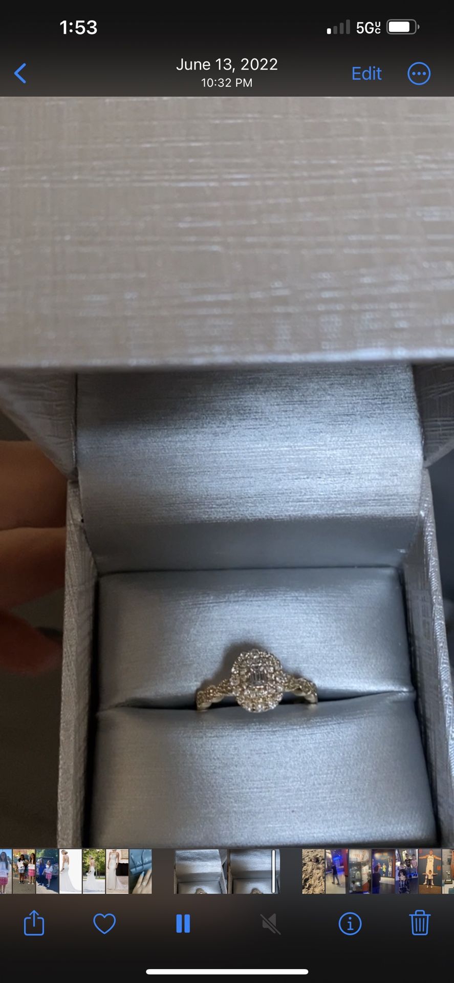 Zales Engagement Ring 