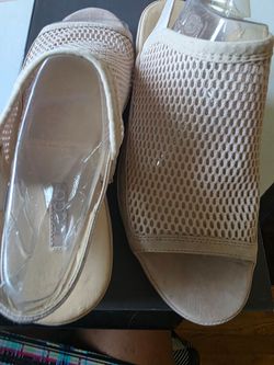 ECCO Tabora 45 Rose Dust Mesh Slide Sandals W8-8.5
