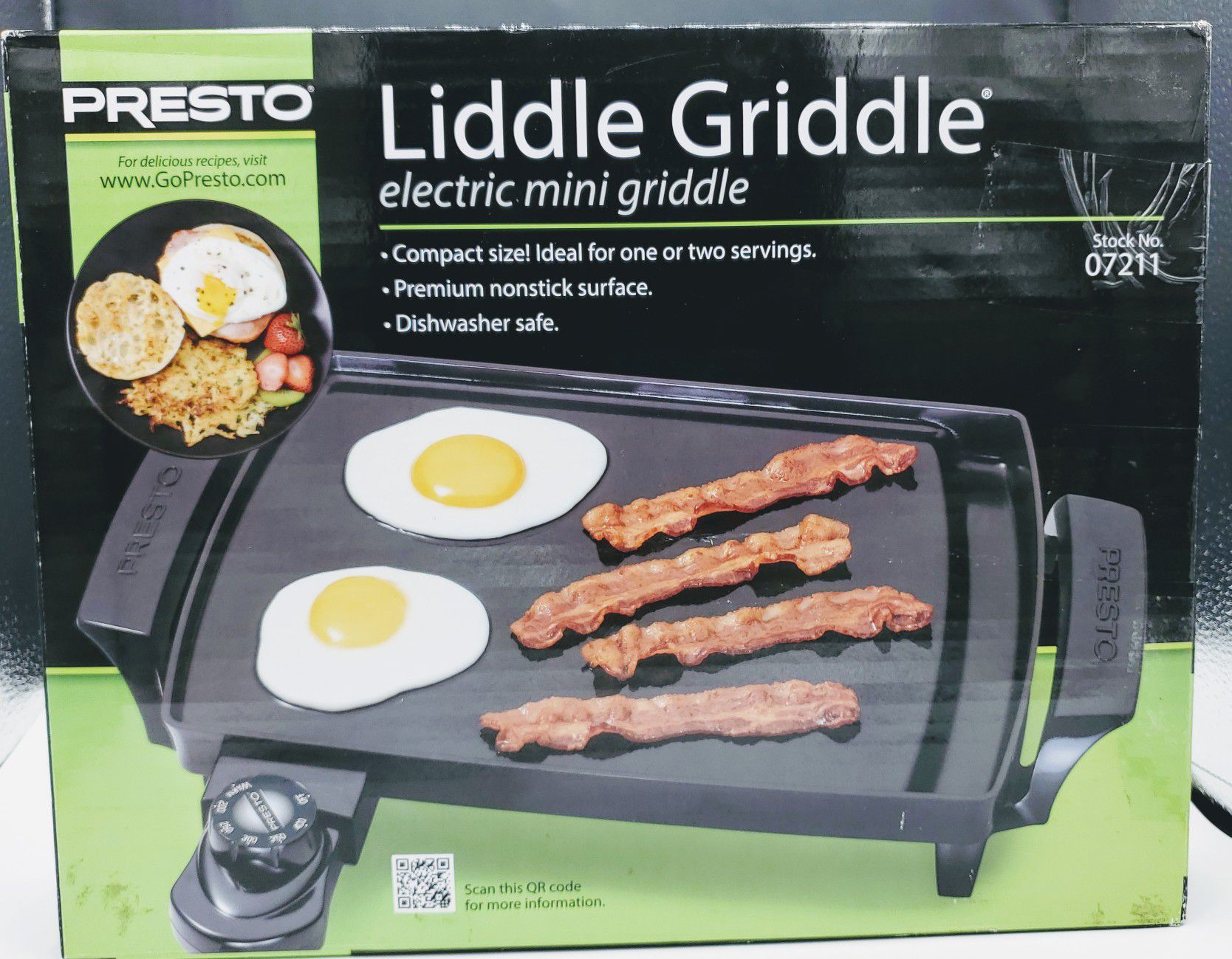 Presto Little Griddle Electric Min Griddle