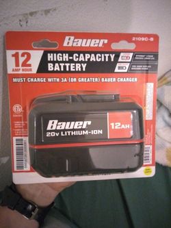 Bauer 12 AMP HOUR High-Capacity Battery