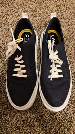 New Cole Haan GrandPrø  Marine Blue/White Sneaker Women 