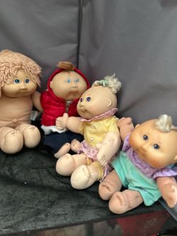 Vintage cabbages dolls