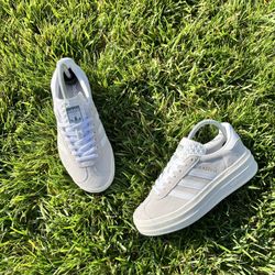 adidas Gazelle Bold - Grey White