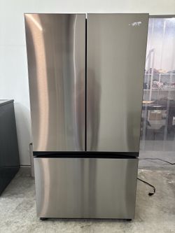 Samsung Bespoke 24cu.ft Counter Depth 3 Door Refrigerator