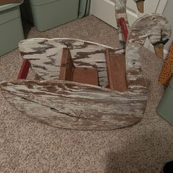 Antique Swan Rocker