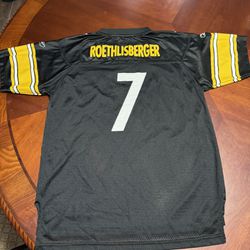 Steelers Vintage Reebok Jersey Ben Roethlisberger
