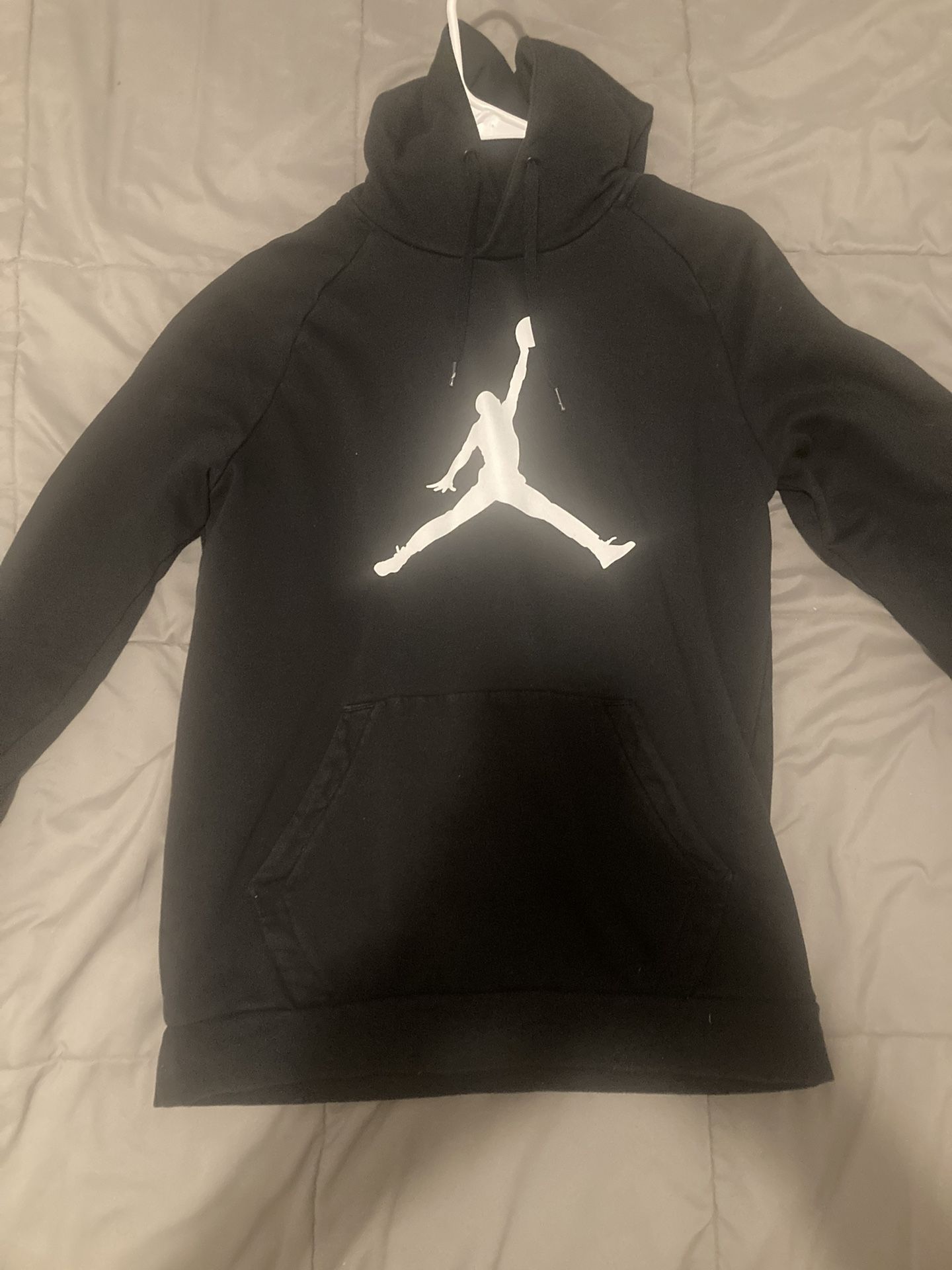 Black Jordan Logo Sweater