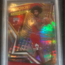 2019 Panini-Rookie Revolution-Coby White-Bulls-PSA 8