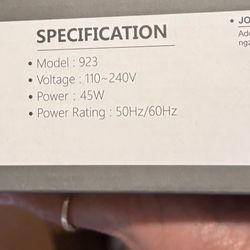 New Sealed Ceramic Hair Straighter Brush 