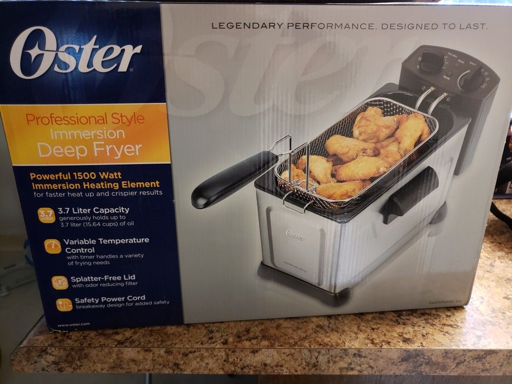 Oster® 3.7 Liter Deep Fryer - Stainless Steel