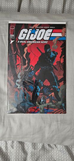 G.i.joe A Real American Hero Comic book in snake eyes storyline.