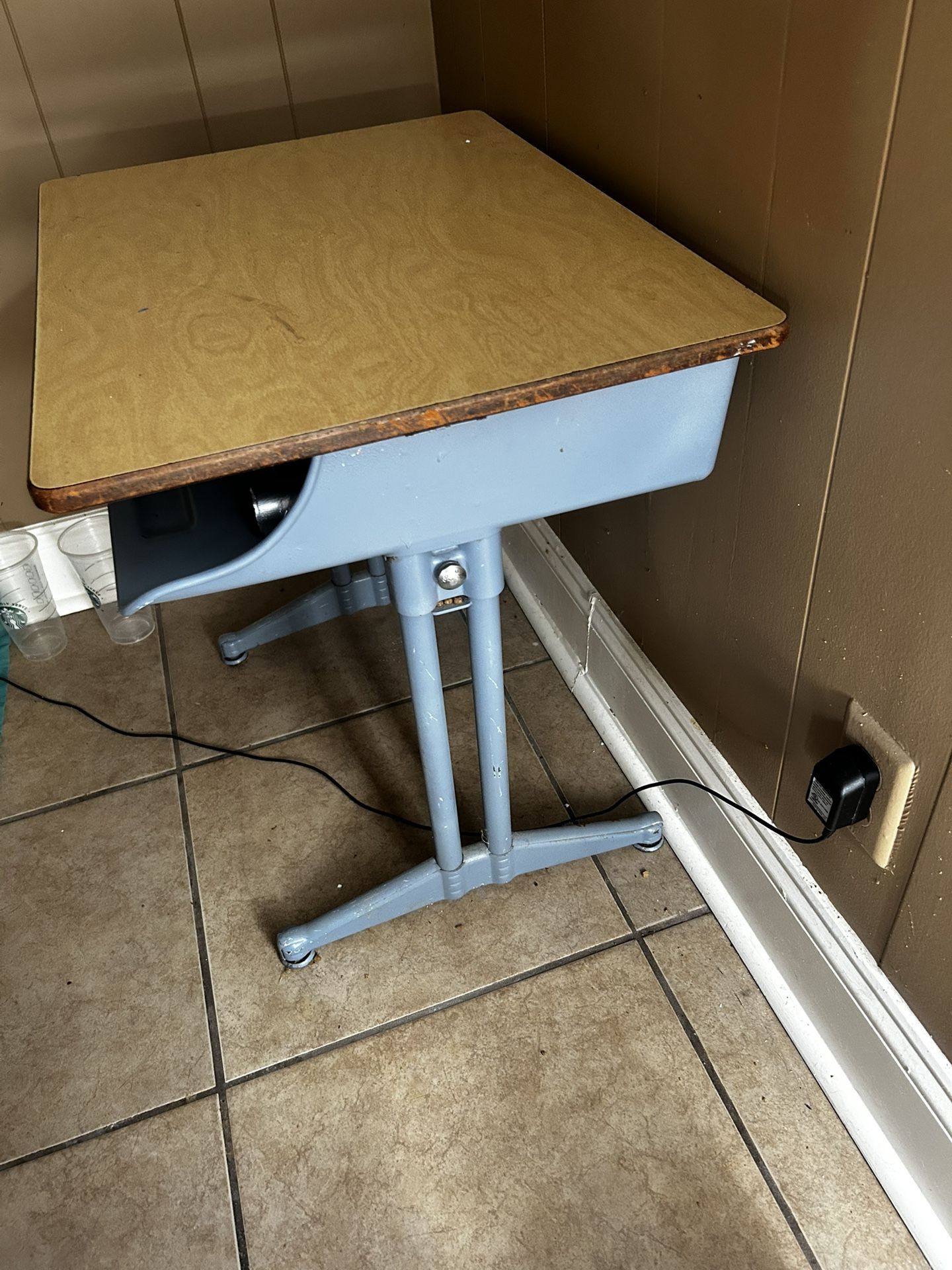 Vintage School Desk