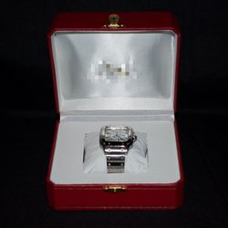 New Stainless Steel Skeleton Watch