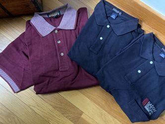 New Men’s Casual Dress Pocket Shirts Landsend Brand EACH Has Security  Logo