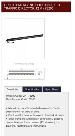 Grote LED light / Emergency Led Light