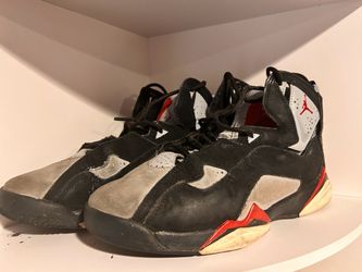 Jordan True Flight Black Varsity Red Wolf Grey