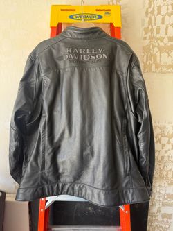 Harley-Davidson Motorcycles Black Leather Jacket