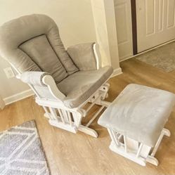 Rocking Chair Glider & Ottoman Set (NEW)