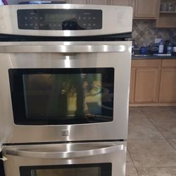 KENMORE DOUBLE OVEN : Like NEW