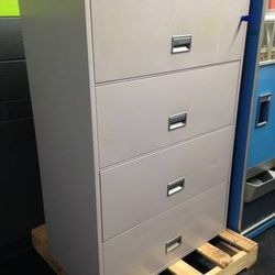 Fire Resistant File. Schwab 5000 lateral filing cabinet.

