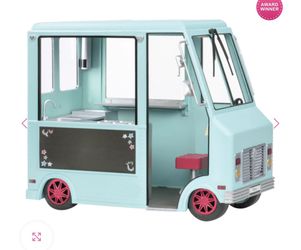 American Girl Our Generation Dolls Ice Cream Food Truck 