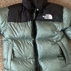 *NEW* 1996 Retro Nuptse Down Puffer Jacket | Duck Green