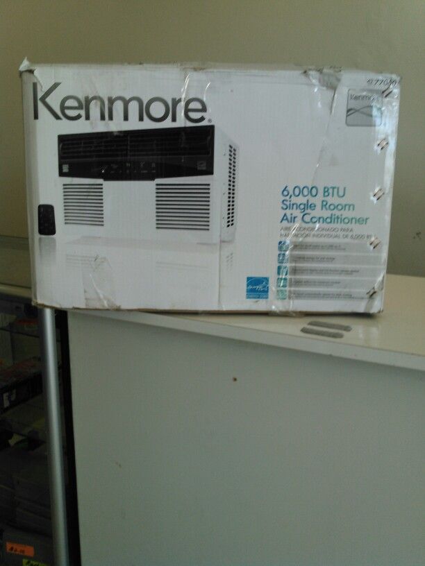 Kenmore 77060 6,000 BTU 115V Window Air Conditioner