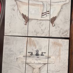 Bathroom Picture Frames