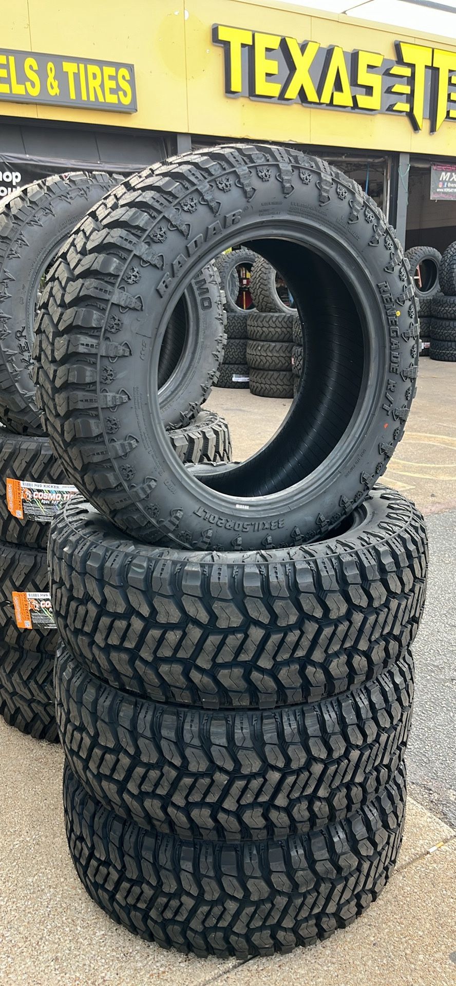 Radar RT And Radar X Tires $40 Down