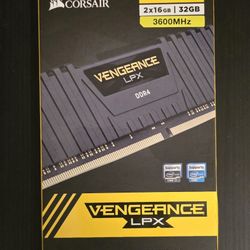 CORSAIR Vengeance LPX 32GB (2 x 16GB) DDR4 3600 